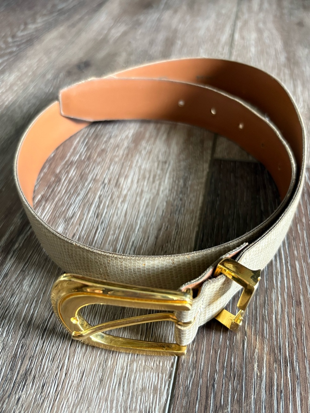 Cipriani leather belt